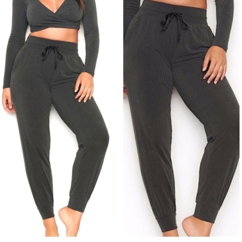 Victorias secret ribbed knit‎ jogger Small Petite